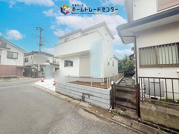 【現地外観写真】資料請求やご見学は即日対応可能♪陽当りや通風など住みやすさの工夫が満載。資料に載っていない街並みや周辺環境は、ぜひ現地で実際にお確かめください。