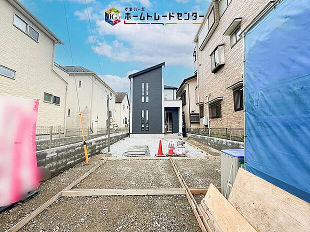 【現地外観写真】資料請求やご見学は即日対応可能♪陽当りや通風など住みやすさの工夫が満載。資料に載っていない街並みや周辺環境は、ぜひ現地で実際にお確かめください。
