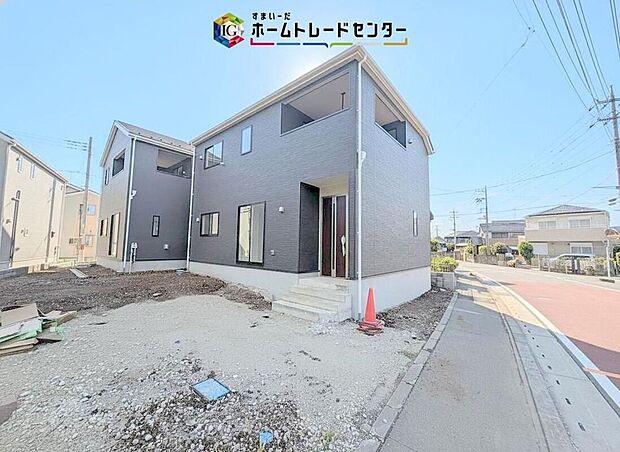 【現地外観写真】資料請求やご見学は即日対応可能♪陽当りや通風など住みやすさの工夫が満載。資料に載っていない街並みや周辺環境は、ぜひ現地で実際にお確かめください。