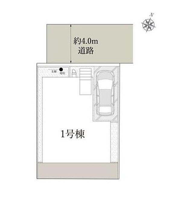 【全体区画図】◆緑豊かな公園が点在し、子育てしやすい住環境
◆スーパーやドラッグストアが身近で毎日の買い物が便利
◆小・中学校が比較的近く、通学しやすい立地