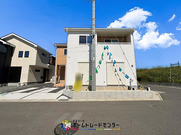 【現地外観写真】資料請求やご見学は即日対応可能♪陽当りや通風など住みやすさの工夫が満載。資料に載っていない街並みや周辺環境は、ぜひ現地で実際にお確かめください。