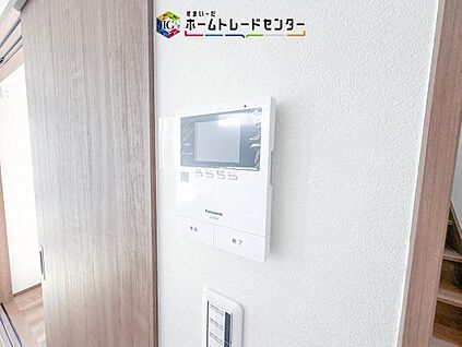 【TVモニター付きインターホン】