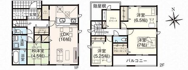 (3号棟)、価格3280万円、4LDK+S、土地面積159.98m2、建物面積114.06m2