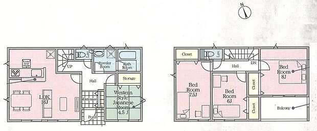 (1号棟)、価格2180万円、4LDK、土地面積171.53m2、建物面積98.82m2