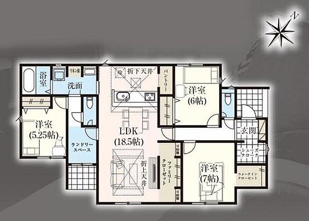 (2号棟)、価格2590万円、3LDK、土地面積278.59m2、建物面積98.95m2