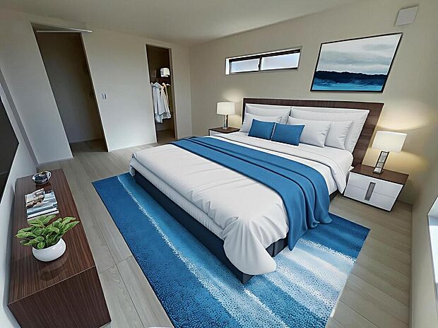 【居室】※配置されている家具、家電、小物はCGによるイメージ画像ですので現況とは異なります