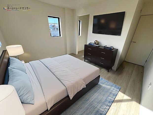 【居室】※配置されている家具、家電、小物はCGによるイメージ画像ですので現況とは異なります