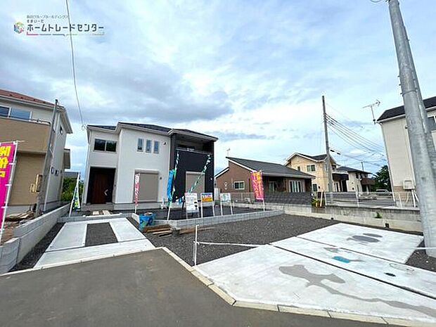 【現地外観写真】７号棟
閑静な住宅街でのびのび子育てできる住環境です♪