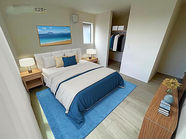 【リビング以外の居室】※配置されている家具、家電、小物はCGによるイメージ画像ですので現況とは異なります。