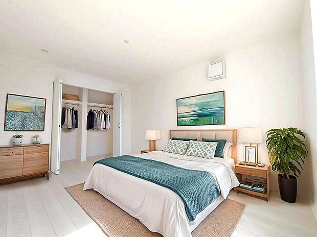 【リビング以外の居室】※家具をCG合成しております。家具付き販売ではございません