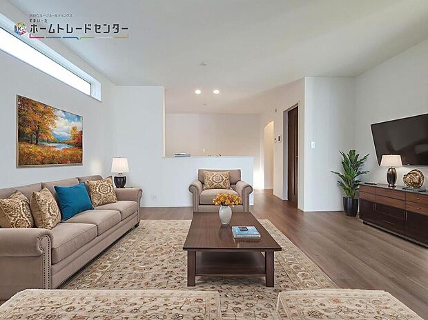 【LDK】※配置されている家具、家電、小物はCGによるイメージ画像ですので現況とは異なります