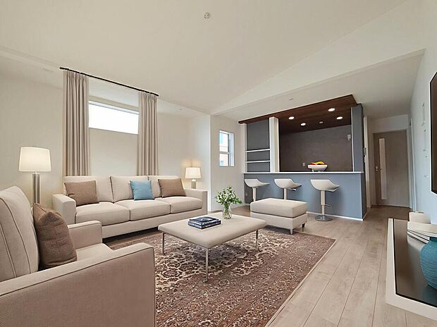 【LDK】※家具をCG合成しております。家具付き販売ではございません