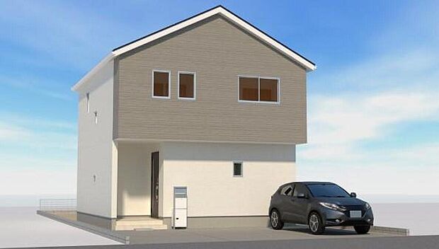 【完成予想図(外観)】5号棟