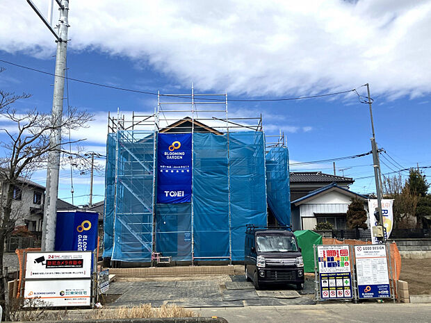 上棟しました！3月撮影　