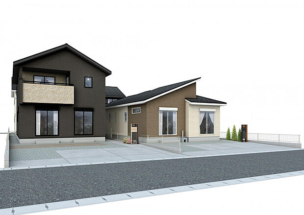 完成予想図 3号棟4号棟