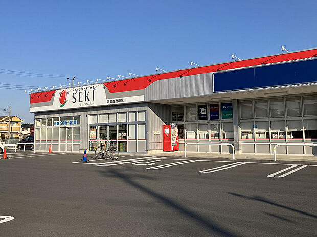 ドラッグストアセキ鴻巣生出塚店（約620m）