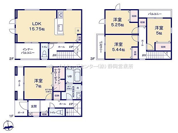 1号棟間取り