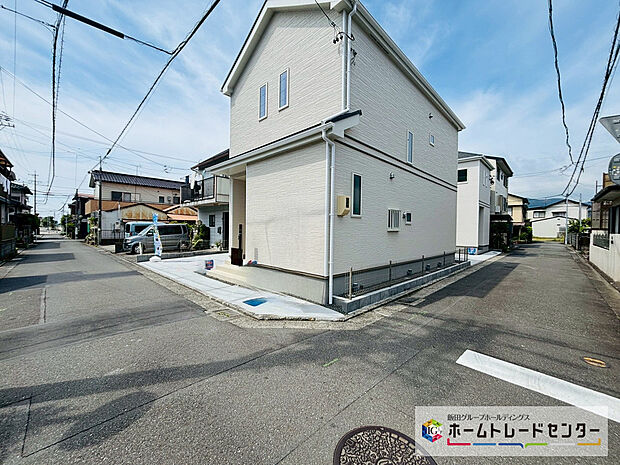 B号棟は角地となります