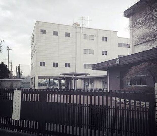 安倍川中学校（約350m）