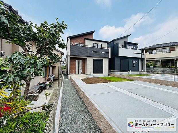 【現地外観写真】耐震等級3+制震ダンパーを備えた地震に強い住宅は「断熱等性能等級5」も取得しています