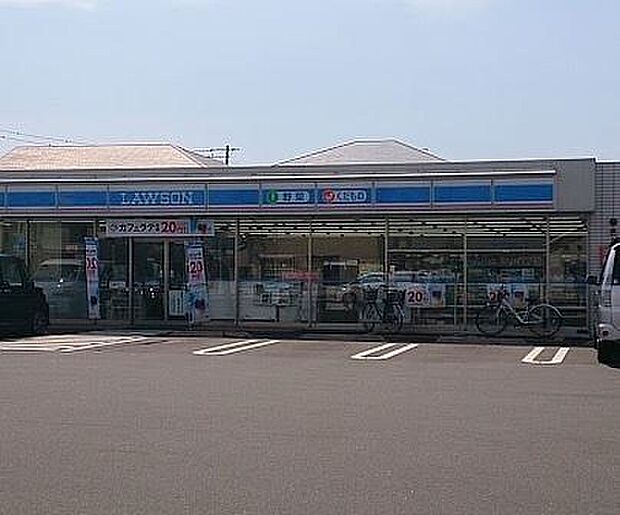 ローソン富士三四軒屋店(約407m)