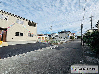 前道路を含む現地外観写真