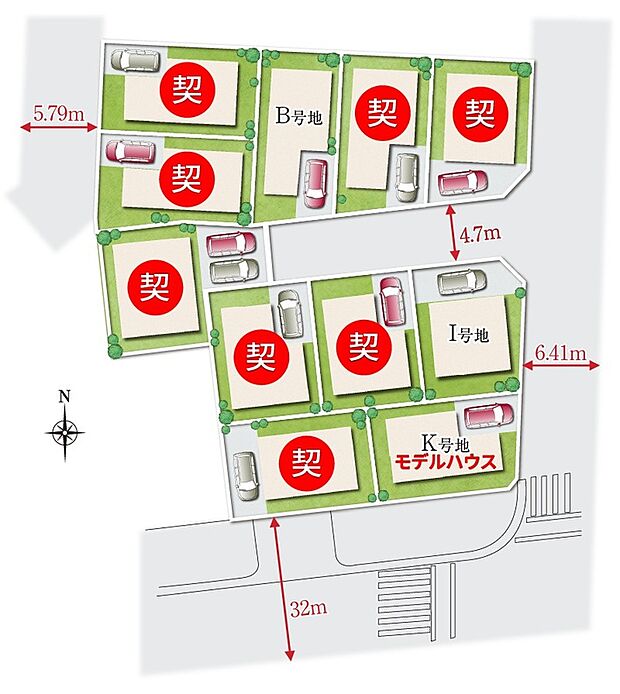 【加納7丁目アステラス 全11区画】
土地・建物セット価格:3980万円~
全11区画の整った ランドプランの街並み
この場所この暮らし――
二度と出会えない“オンリーワンの暮らし”です。