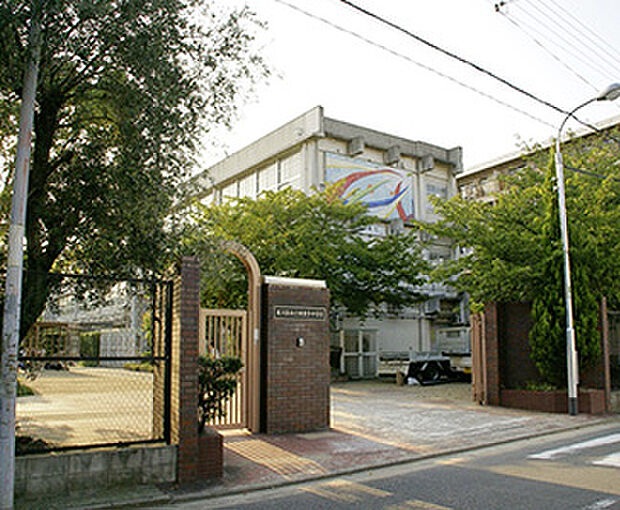 新喜多中学校(約1m)