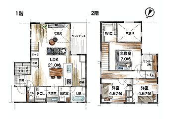 【毎週土日祝、現地説明会】　みんなの家　新築戸建（宮司町１７号地） その他