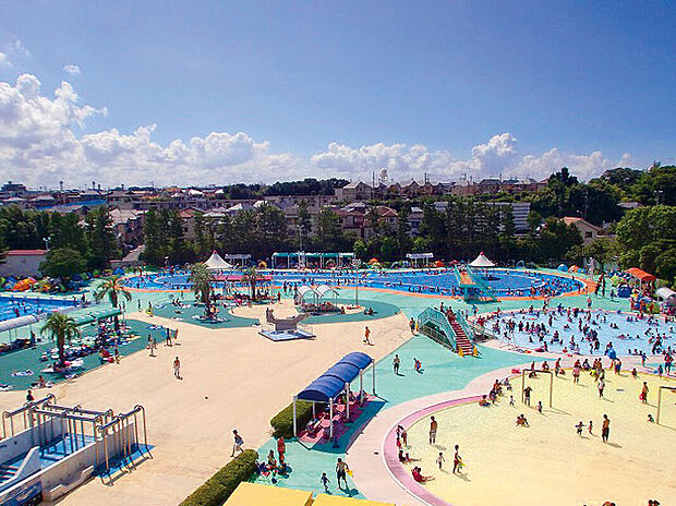 市川市市民プール（約1,200m）