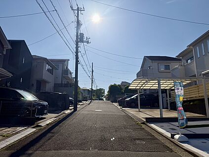 前面道路