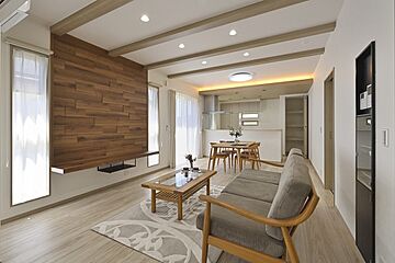 新築分譲住宅　かすみヶ丘　NO4-3　省エネ基準適合住宅 外観