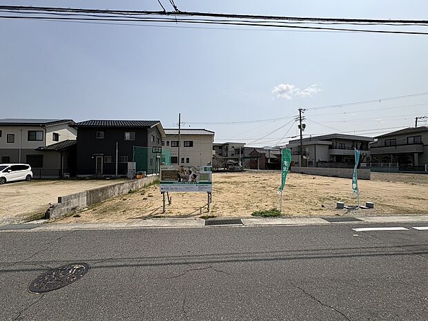 【1号地】正面からの写真。