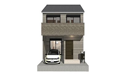 イメージパース（新築参考2階建てプラン）