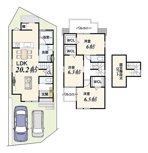 【３LDK】建築確認：第Ｒ０７確認建築ＩＰＥＣ00385号