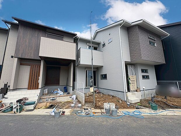 【３号地：外観】まもなく完成！（写真撮影R8.6）