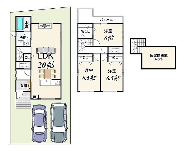 【3LDK】建築確認番号:第R07確認建築IPEC00669号
法22条
仮測量面積:約117.27m2