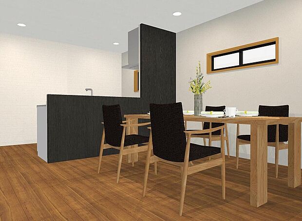 【イメージパース】
当社では、お客様のライフスタイルに合わせた自由設計プランも対応しております！夢のマイホームを一緒につくりませんか？