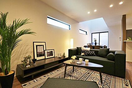 【ドリームタウンシリーズ施工例:リビング】