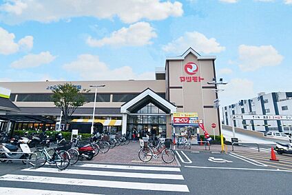 スーパーマツモト向日店 約1064ｍ