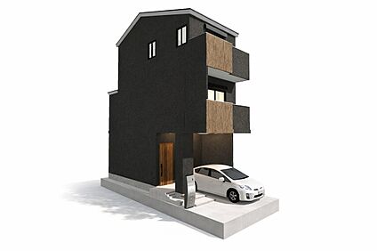 完成予想パース図：外観