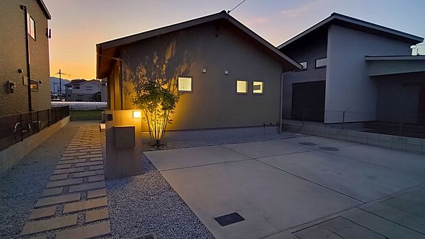 「通り庭」のある平屋住宅