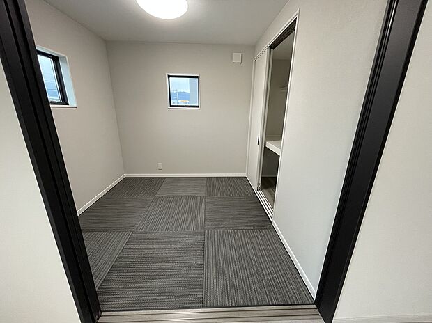 【【15号地】和室】ユニット畳4.5帖・押入・天井高2500・照明