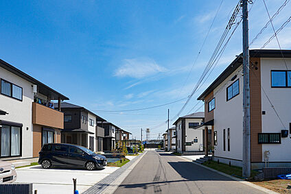 分譲地街並み