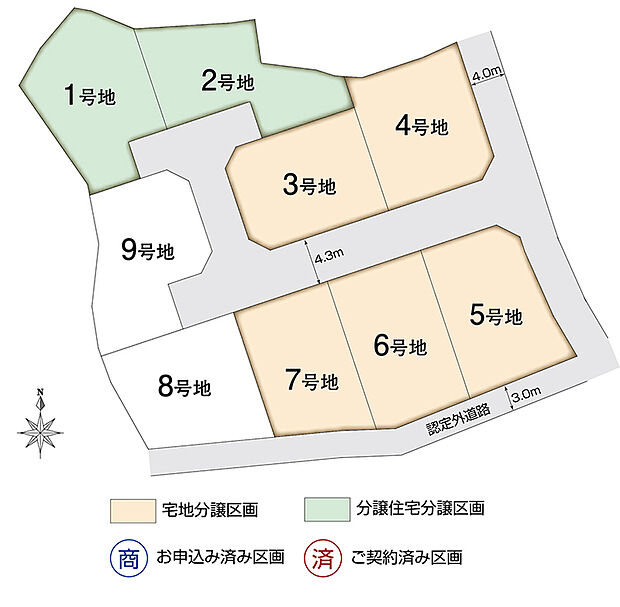 区画図（2026年6月18日現在）
