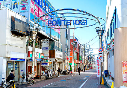 西武井荻商店街振興組合 ポンテイオギ 390ｍ～417ｍ(徒歩5～6分)