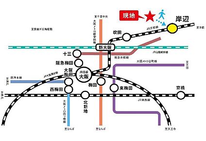 交通図