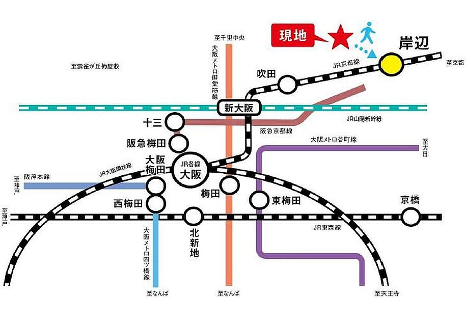 交通図