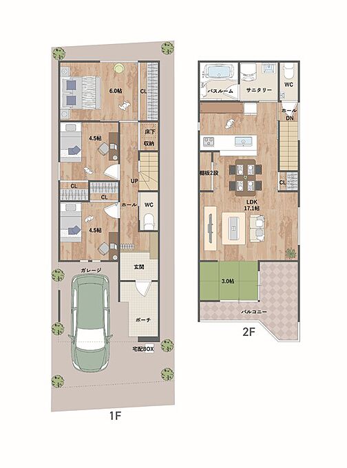 【3号地間取り図】