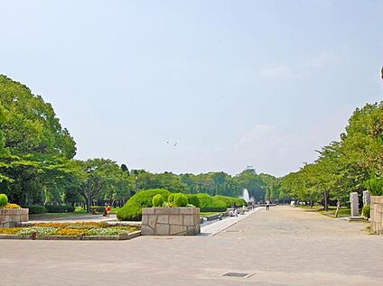 大阪城公園 約1900m(徒歩24分(自転車8分))